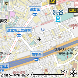 東京都渋谷区道玄坂1丁目15周辺の地図