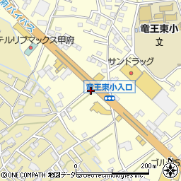 カレーハウスＣｏＣｏ壱番屋甲府昭和インター店周辺の地図