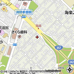 赤帽海楽運送店周辺の地図