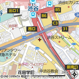 渋谷しらゆり歯科周辺の地図