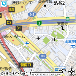 渋谷ＩＢＳビル周辺の地図