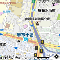 鳥居坂住宅周辺の地図