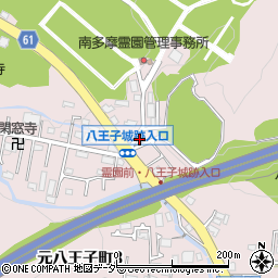 株式会社よしの家東京霊園周辺の地図