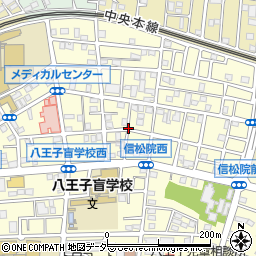 東京都八王子市台町4丁目周辺の地図