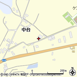 千葉県四街道市中台589-2周辺の地図