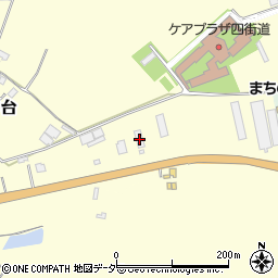 千葉県四街道市中台578-7周辺の地図