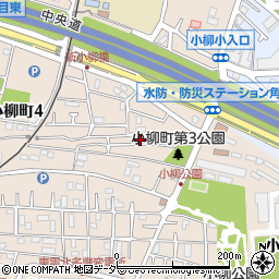 東京都府中市小柳町4丁目35周辺の地図