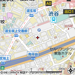 リアン渋谷店周辺の地図