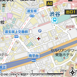 国際卓球株式会社　渋谷店周辺の地図