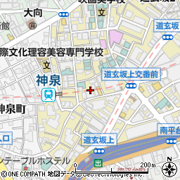 東京都渋谷区円山町6周辺の地図