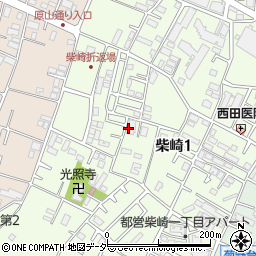 〒182-0014 東京都調布市柴崎の地図