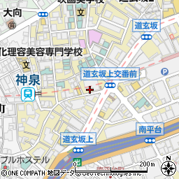 東京都渋谷区円山町4周辺の地図