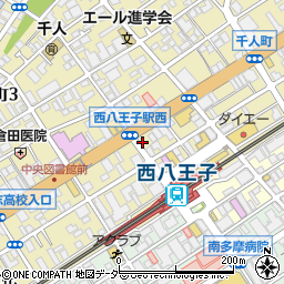 なんば一番　西八王子駅前店周辺の地図