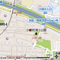 東京都府中市小柳町4丁目35-17周辺の地図