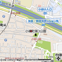 東京都府中市小柳町4丁目35-4周辺の地図