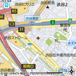 三基商事東京支社ビル周辺の地図
