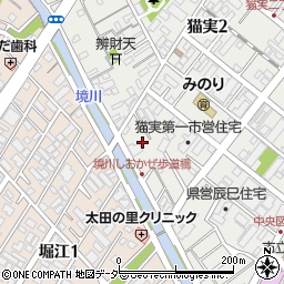 千葉県浦安市猫実2丁目2周辺の地図