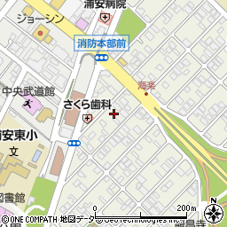 千葉県浦安市海楽1丁目28-11周辺の地図