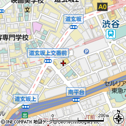 東京都渋谷区道玄坂1丁目18周辺の地図