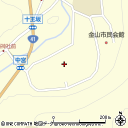 岐阜県下呂市金山町金山2375-3周辺の地図