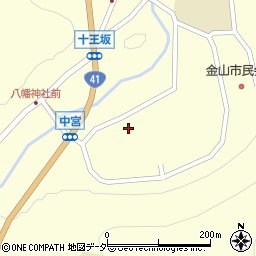 岐阜県下呂市金山町金山2372周辺の地図