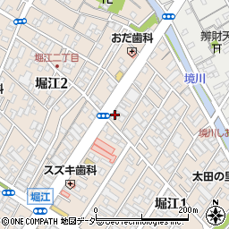 セブンイレブン浦安堀江１丁目店周辺の地図