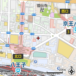 東京都八王子市旭町12周辺の地図