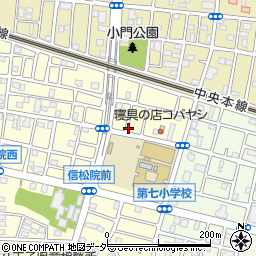 クリーニングショップオオタケ台町本店周辺の地図