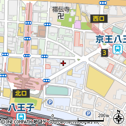 ＴＢＣ八王子店周辺の地図