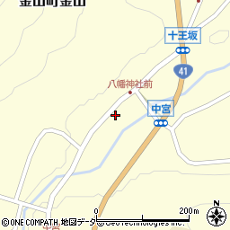 岐阜県下呂市金山町金山2486周辺の地図