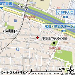 東京都府中市小柳町4丁目29周辺の地図