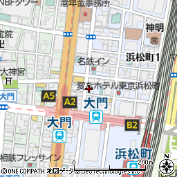 地魚屋 浜松町店周辺の地図