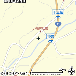 岐阜県下呂市金山町金山2484周辺の地図