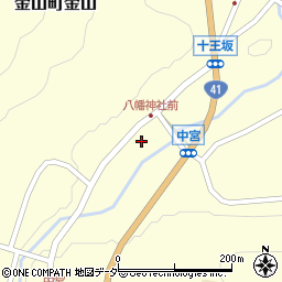 岐阜県下呂市金山町金山2484-1周辺の地図