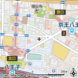 東急リバブル株式会社　八王子センター周辺の地図