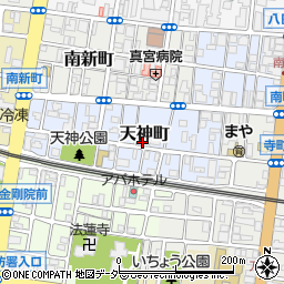東京都八王子市天神町10-10周辺の地図