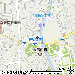東京都世田谷区上祖師谷6丁目1周辺の地図