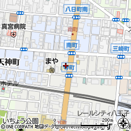 東京都八王子市寺町2周辺の地図