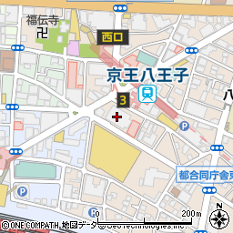 京都きもの友禅株式会社　八王子店周辺の地図