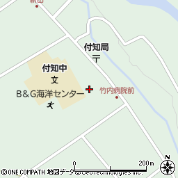岐阜県中津川市付知町本町周辺の地図