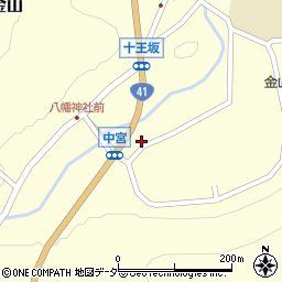 岐阜県下呂市金山町金山2600周辺の地図