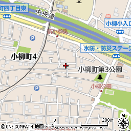 東京都府中市小柳町4丁目36周辺の地図