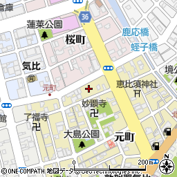 福井県敦賀市元町8周辺の地図