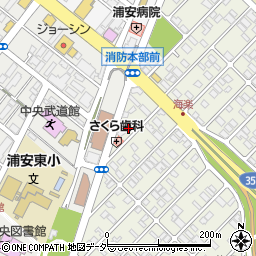 千葉県浦安市海楽1丁目29-30周辺の地図