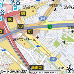 渋谷第一生命ビルディング周辺の地図