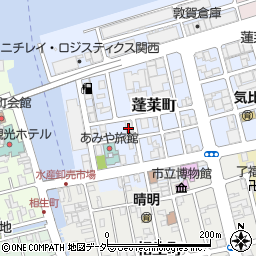 日本海甘海老販売協議会敦賀支部周辺の地図