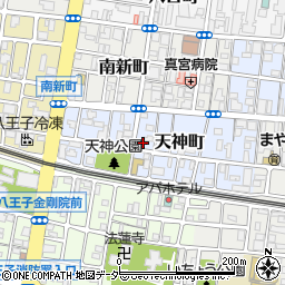 東京都八王子市天神町7-4周辺の地図