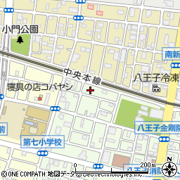 東京都八王子市上野町43周辺の地図