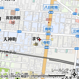 東京都八王子市寺町1周辺の地図