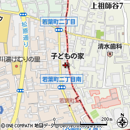 日本キリスト教団　仙川教会周辺の地図